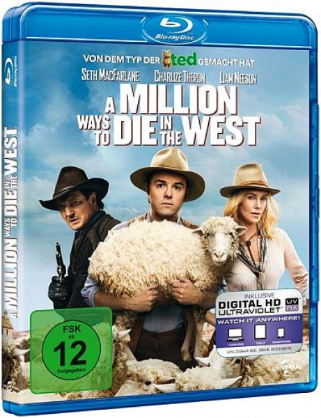 A Million Ways to Die in the West (Blu-ray Disc)