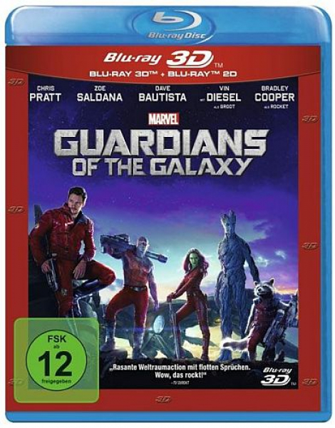 Guardians of the Galaxy - 2D+3D (Blu-ray Disc)