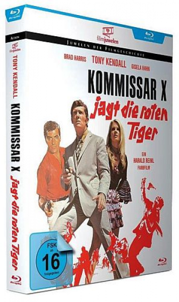 Filmjuwelen: Kommissar X jagt die roten Tiger (Blu-ray Disc)