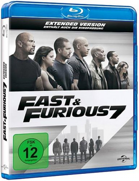 Fast & Furious 7 - Extended Version (Blu-ray Disc)