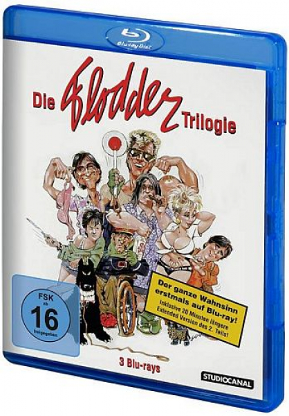 Die Flodder Trilogie - inkl. Extended Cut (3x Blu-ray Disc)