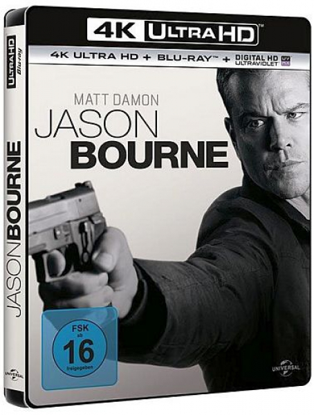 Jason Bourne (2016) - 4K (4K UHD+Blu-ray Disc)