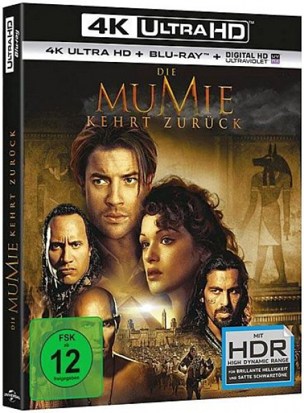 Die Mumie kehrt zurück- 4K (4K UHD+Blu-ray Disc)