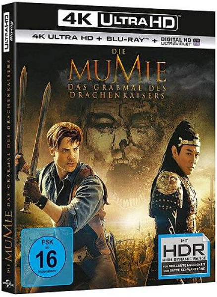 Die Mumie: Das Grabmal des Drachenkaisers - 4K (4K UHD+Blu-ray Disc)