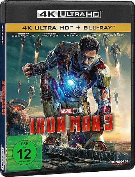 Iron Man 3 - 4K (4K UHD+Blu-ray Disc)