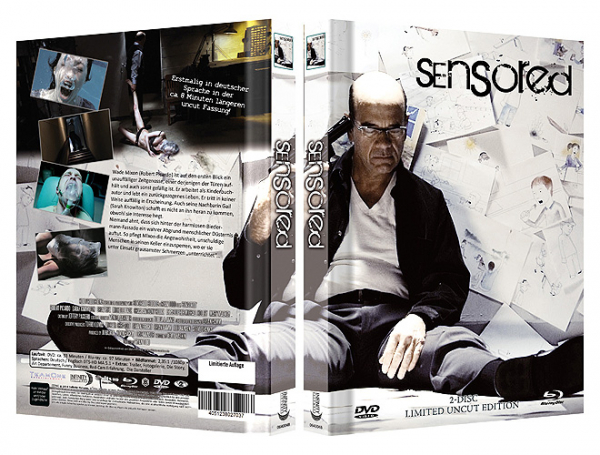 Sensored - Uncut Limited Edition (DVD+Blu-ray Disc) - Mediabook - Cover B