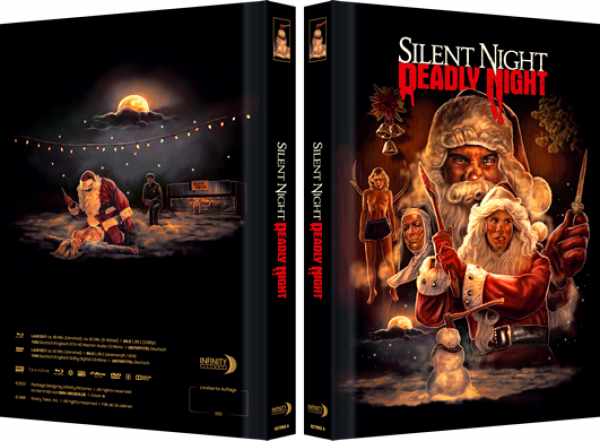 Silent Night, Deadly Night - Limited Uncut Unrated 333 Edition (DVD+Blu-ray Disc) - Mediabook - Cover A