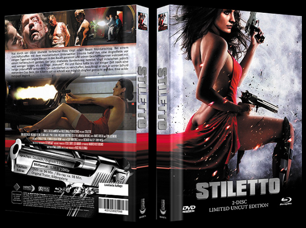 Stiletto - Uncut Limited Edition (DVD+Blu-ray Disc) - Mediabook - Cover A