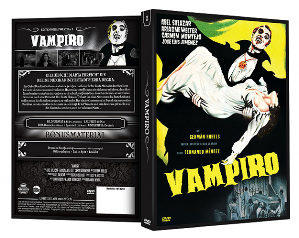 Vampiro - Limited Edition - Uncut - (2 DVDs) - Edition-Grauwert No.#2