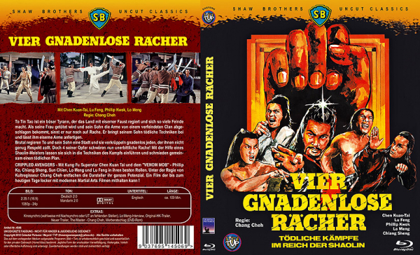 Vier gnadenlose Rächer - Uncut (Blu-ray Disc)