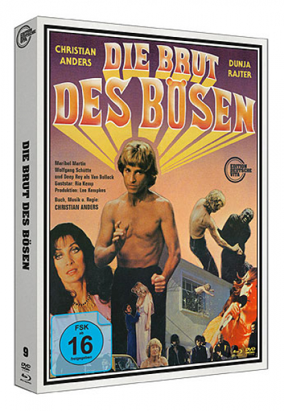 Die Brut des Bösen (DVD+Blu-ray Disc+CD) - Uncut Extended Edition - Deutsche Vita # 9 - Digipak