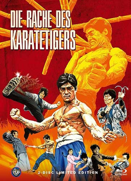 Die Rache des Karatetigers - Uncut Limited 333 Edition (DVD+Blu-ray Disc) - Mediabook - Cover C