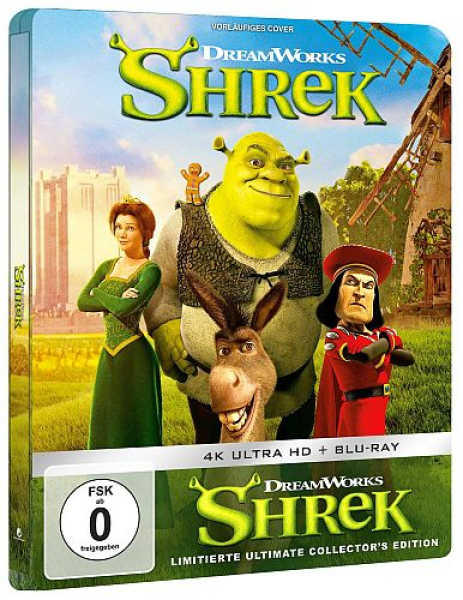 Shrek - Der tollkühne Held (4K UHD+Blu-ray Disc) - Limited Steelbook Edition