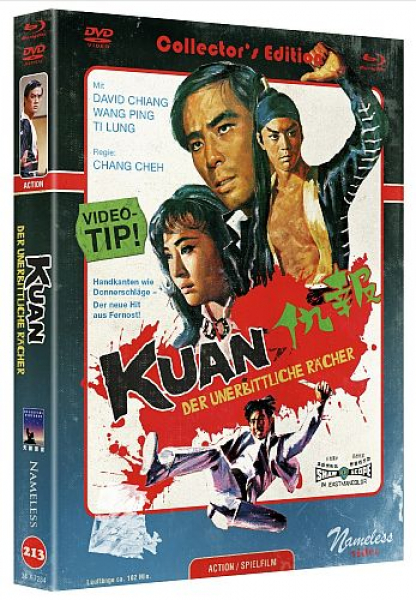 Kuan - Der unerbittliche Rächer - Limited Uncut 333 Edition (DVD+Blu-ray Disc) - Mediabook - Cover C