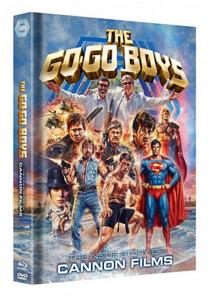 Go-Go Boys: The Inside Story of Cannon Films - Limited 222 Edition (DVD+Blu-ray Disc) - Mediabook - Cover B