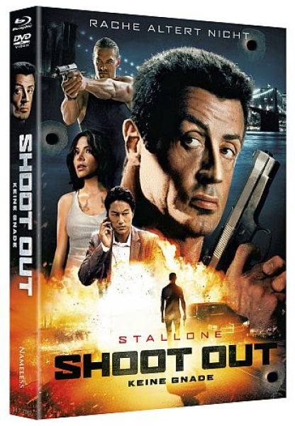 Shootout - Keine Gnade - Limited Edition (DVD+Blu-ray Disc) - Mediabook - Cover B