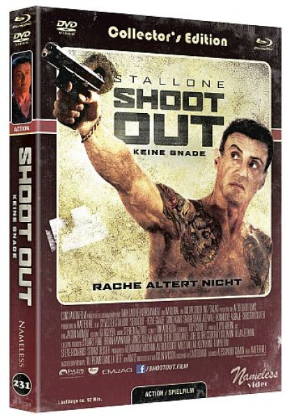Shootout - Keine Gnade - Limited Edition (DVD+Blu-ray Disc) - Mediabook - Cover C