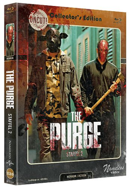 The Purge - Staffel 2 - Limited Edition (2x Blu-ray Disc) - Mediabook Cover C