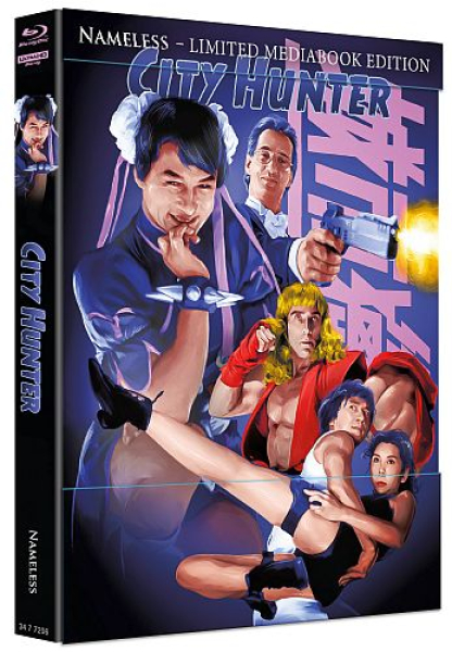 City Hunter - Limited 500 Edition (4K UHD+Blu-ray Disc) - Mediabook - Cover A
