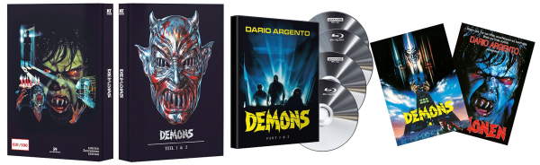Demons - Dämonen 1+2 - Limited Leatherpak Edition (2x 4K UHD+2x Blu-ray Disc)