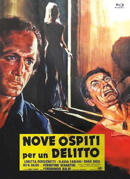 Neun Gäste für den Tod - Limited Uncut 222 Edition (DVD+Blu-ray Disc) - Mediabook - Cover B