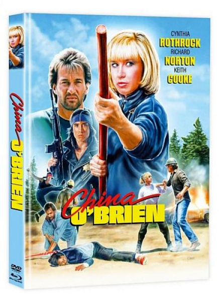 China O'Brien - Limited Uncut 250 Edition (DVD+Blu-ray Disc) - Mediabook - Cover A