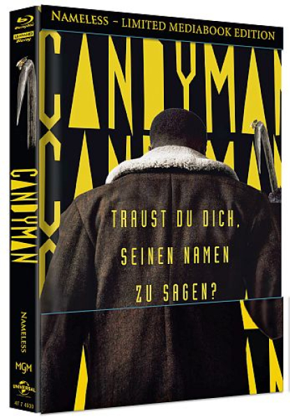 Candyman  - Limited Uncut 333 Edition (4K UHD+Blu-ray Disc) - Mediabook - Cover A