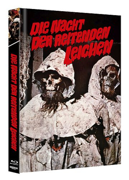 Die Nacht der reitenden Leichen - Limited Uncut 500 Edition (4K UHD+Blu-ray Disc) - Mediabook - Cover A