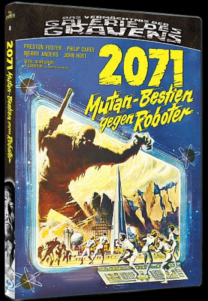 2071 - Mutan-Bestien gegen Roboter (Blu-ray Disc) - Das Vermächtnis der Galerie des Grauens Nr. 08