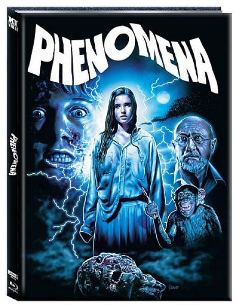 Phenomena - Limited Uncut 500 Edition (4K UHD+2x Blu-ray Disc+DVD) - Wattiertes Mediabook - Cover A