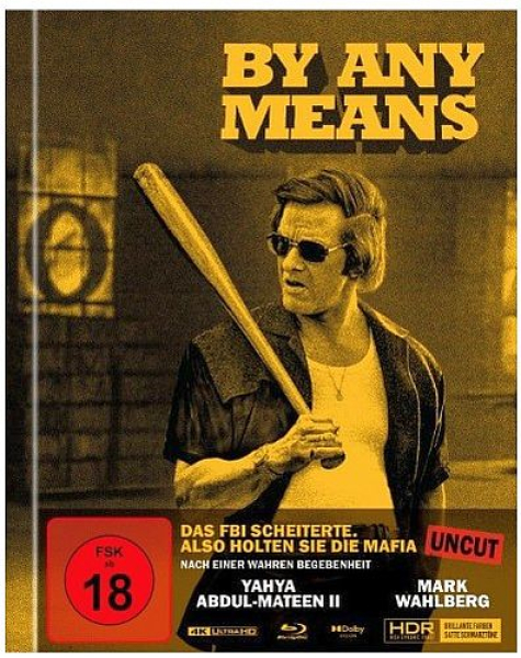 By Any Means – Gegen jede Regel - Limited Edition (4K UHD+Blu-ray Disc) - Mediabook