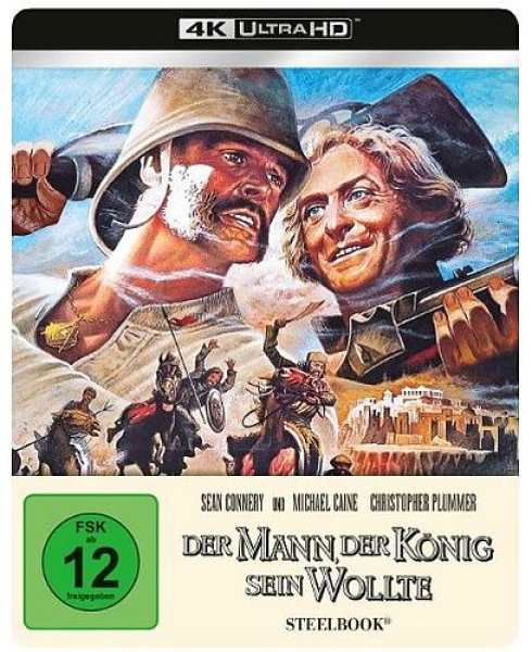 Der Mann, der König sein wollte (4K UHD+Blu-ray Disc) - Limited Steelbook Edition