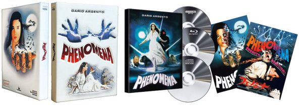 Phenomena - Limited Uncut Leatherpak  Edition (4K UHD+Blu-ray Disc+CD)