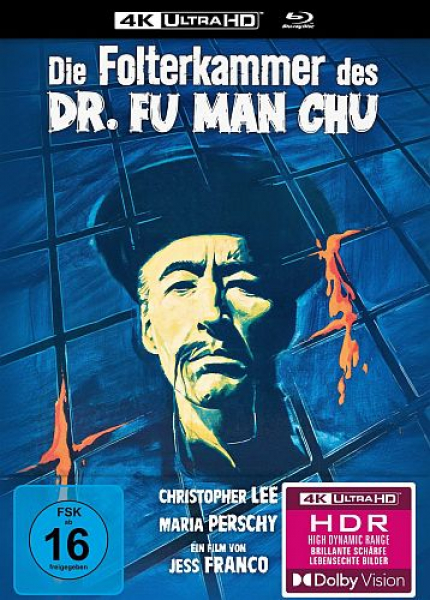 Die Folterkammer des Dr. Fu Man Chu - Limited Edition (4K UHD+Blu-ray Disc) - Mediabook