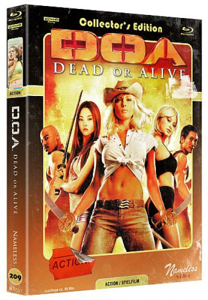 D.O.A. - Dead or Alive - Limited 333 Edition (4K UHD+Blu-ray Disc) - Mediabook - Cover C