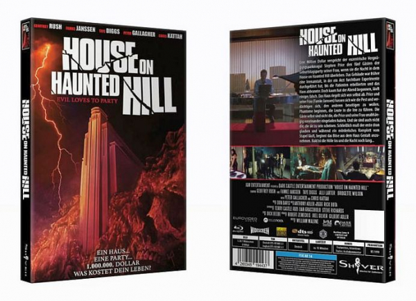 House on Haunted Hill - Limited 69 Edition (Blu-ray Disc) - Harbox - Cover B
