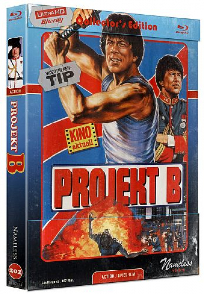 Project B - Limited Uncut 500 Edition (4K UHD+Blu-ray Disc) - Mediabook - Cover C