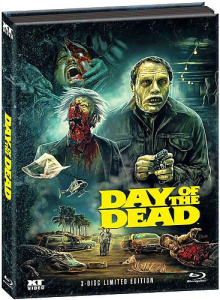Day of the Dead - Limited Uncut 1000 Edition (2x DVD+Blu-ray Disc) - Wattiertes Mediabook - Cover A