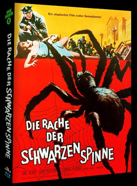 Die Rache der schwarzen Spinne - Limited Edition (Blu-ray Disc) - Mediabook - Cover A