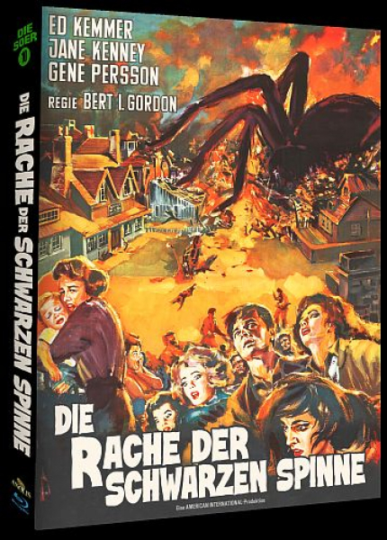 Die Rache der schwarzen Spinne - Limited Edition (Blu-ray Disc) - Mediabook - Cover B