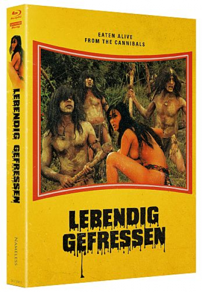 Lebendig gefressen - Limited Uncut 333 Edition (4K UHD+Blu-ray Disc) - Mediabook - Cover H
