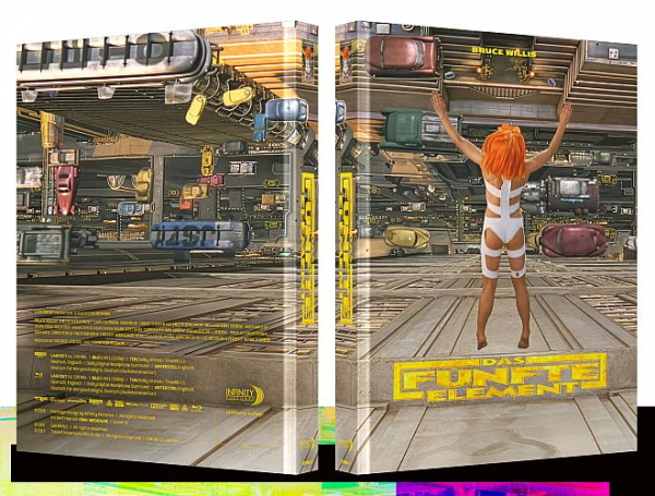 Das fünfte Element - Limited Edition (4K UHD+Blu-ray Disc) - 5x Mediabook Bundle