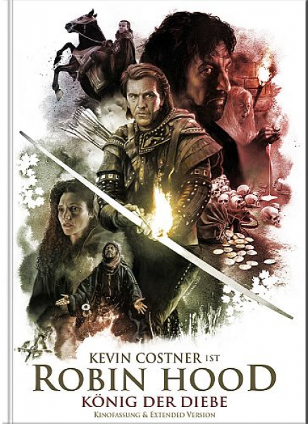 Robin Hood - Limited Edition (4K UHD+2x Blu-ray Disc) - Mediabook - Cover C