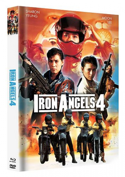 Iron Angels 4 - Limited Uncut 200 Edition (DVD+Blu-ray Disc) - Mediabook - Cover C