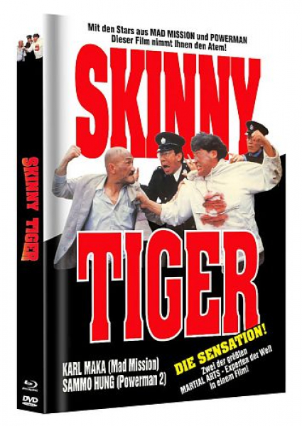 Skinny Tiger - Limited Uncut 200 Edition (DVD+Blu-ray Disc) - Mediabook - Cover C
