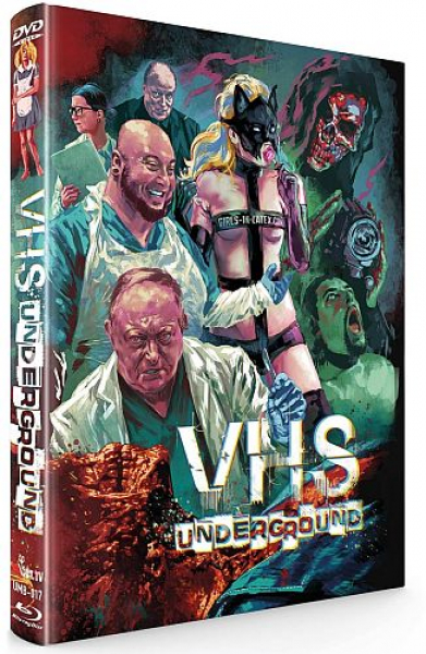 VHS Underground - Limited Uncut 222 Edition (DVD+Blu-ray Disc) - Mediabook - Cover B
