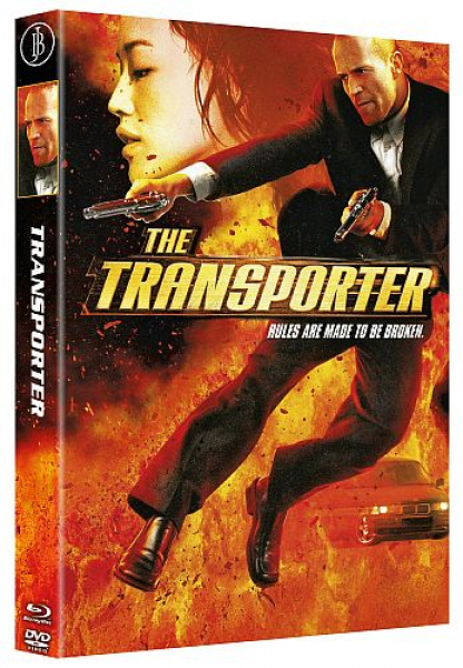 The Transporter - Limited 222 Edition (DVD+Blu-ray Disc) - Mediabook - Cover B