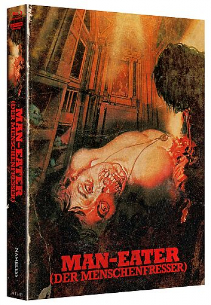 Man Eater - Der Menschenfresser - Limited Uncut 444 Edition (4K UHD+Blu-ray Disc) - Mediabook - Cover H
