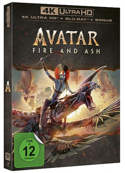 Avatar: Fire and Ash (4K UHD+2x Blu-ray Disc)