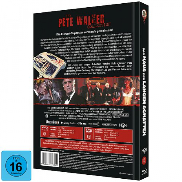Das Haus der langen Schatten - Limited Uncut 111 Edition (DVD+Blu-ray Disc) - Mediabook - Cover C